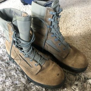 Military grade airmen issued boots